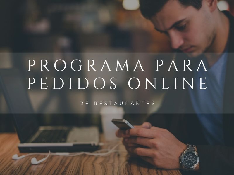 Programa pedidos online para restaurantes