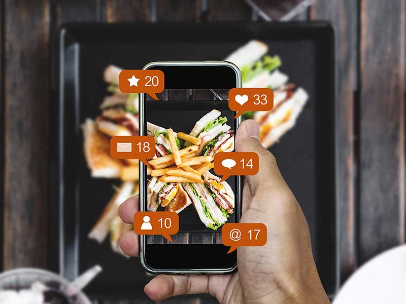 redes sociales restaurantes